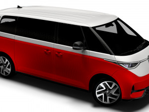 VW ID Buzz GTX LWB 2024 3D Model