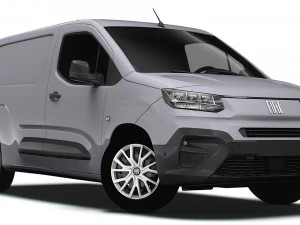 Fiat E Doblo Furgone LWB 2024 Modello 3D