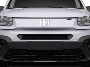 Fiat E Doblo Van LWB 2024 3D Модель