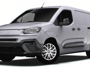 Fiat E Doblo Van LWB 2024 3D Модель