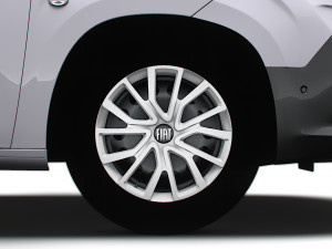 Fiat E Doblo Van LWB 2024 3D Модель