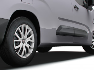 Fiat E Doblo Van LWB 2024 3D Модель