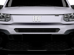 Fiat E Doblo Van LWB 2024 3D Модель