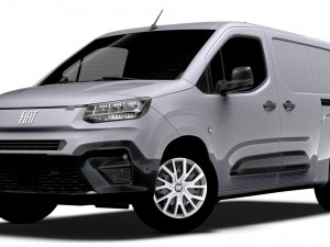 Fiat E Doblo Van LWB 2024 3D Модель