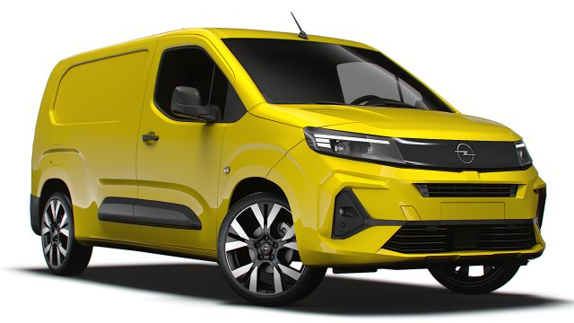 Opel Combo e Van LWB 2024 3D-Modell .c4d .max .obj .3ds .fbx .stl .blend 