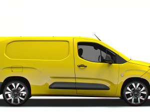 Opel Combo e Van LWB 2024 3D-Modell
