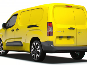 Opel Combo e Van LWB 2024 3D-Modell