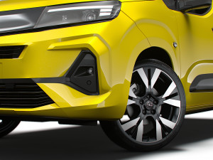 Opel Combo e Van LWB 2024 3D-Modell