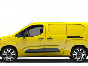 Opel Combo e Van LWB 2024 3D-Modell