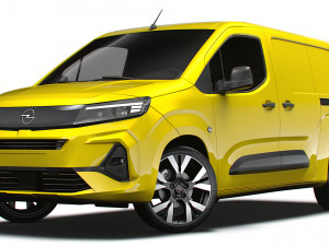 Opel Combo e Van LWB 2024 3D-Modell