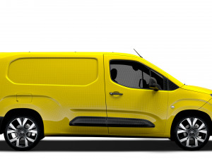 Opel Combo e Van LWB 2024 3D-Modell