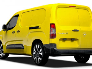 Opel Combo e Van LWB 2024 3D Model