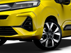 Opel Combo e Van LWB 2024 3D-Modell