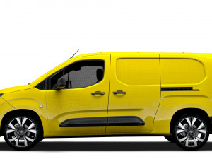 Opel Combo e Van LWB 2024 3D-Modell