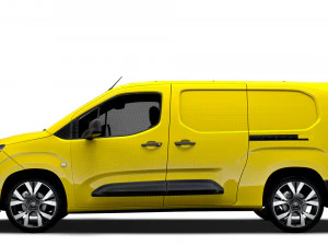 Opel Combo e Van LWB 2024 3D Model