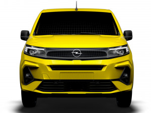 Opel Combo e Van LWB 2024 3D-Modell