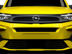 Opel Combo e Van LWB 2024 3D Model