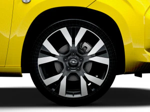 Opel Combo e Van LWB 2024 3D Model