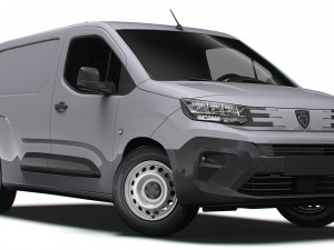 Peugeot e Partner LWB 2024 3Dモデル