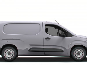 Peugeot e Partner LWB 2024 3Dモデル