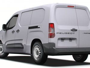 Peugeot e Partner LWB 2024 3Dモデル