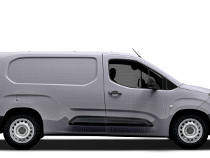 Peugeot e Partner LWB 2024 3Dモデル