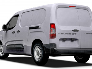 Peugeot e Partner LWB 2024 3Dモデル