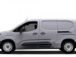Peugeot e Partner LWB 2024 3Dモデル