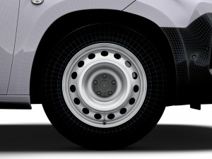 Peugeot e Partner LWB 2024 3Dモデル