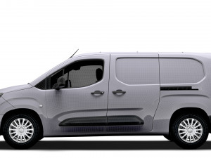 Toyota ProAce City Van Electric LWB 2024 3D 模型