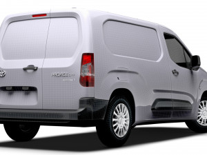 Toyota ProAce City Van Electric LWB 2024 3D 模型