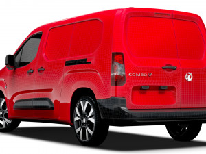 Vauxhall Combo e Van LWB 2024 3D Model