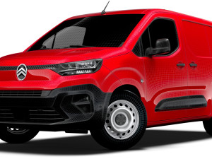 Citroen Berlingo Van SWB 2024 3D Model
