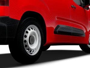 Citroen Berlingo Van SWB 2024 3D Model