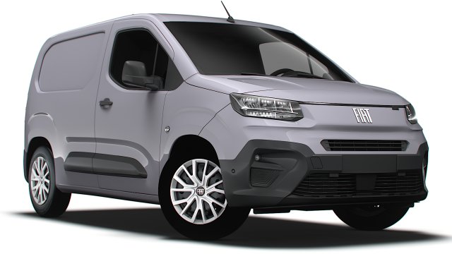 Fiat Doblo SWB Van 2024 Model 3D .c4d .max .obj .3ds .fbx .stl .blend 