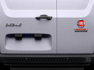 Fiat Doblo SWB Van 2024 Model 3D