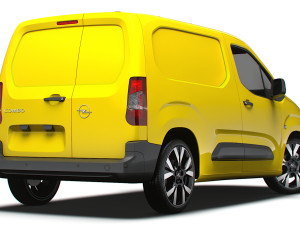 Opel Combo Van SWB 2024 3D Model
