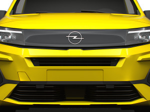 Opel Combo Van SWB 2024 3D Model
