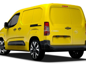 Opel Combo Van SWB 2024 3D Model
