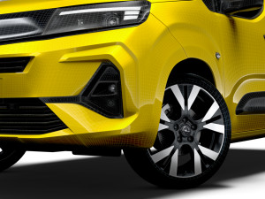 Opel Combo Van SWB 2024 3D Model
