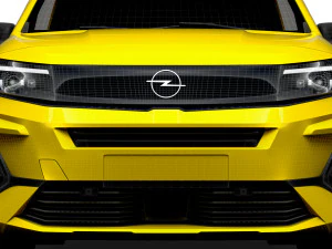 Opel Combo Van SWB 2024 3D Model