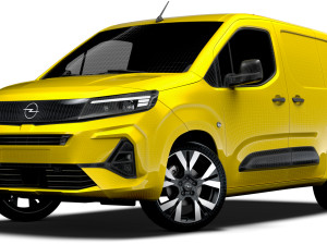 Opel Combo Van SWB 2024 3D Model