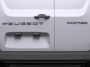 Peugeot Partner SWB 2024 3D Model