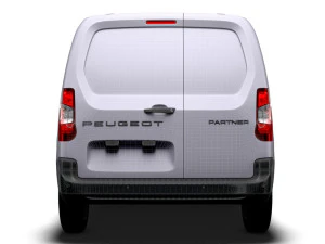 Peugeot Partner SWB 2024 3D Model
