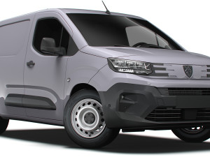 Peugeot Partner SWB 2024 3D Model