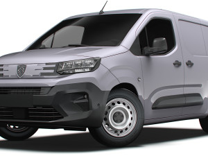 Peugeot Partner SWB 2024 3D Model