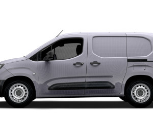 Peugeot Partner SWB 2024 3D Model