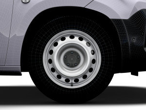 Peugeot Partner SWB 2024 3D Model