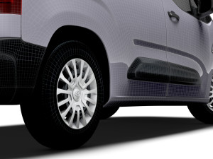 Toyota ProAce City Van SWB 2024 Modelo 3D