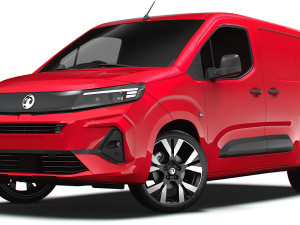 Vauxhall Combo Van SWB 2024 3D-Modell